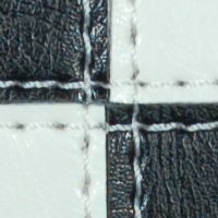 color swatch from the Black/White Vani purse