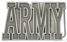 "ARMY" for US Army belt buckle