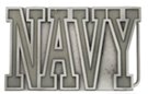 clear "NAVY" for US Navy belt buckle