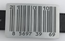 UPC bar code belt buckle