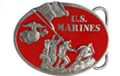 Iwo Jima memorial US Marines belt buckle