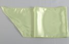 shimmering lime green satin belt scarf