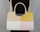 bracelet handle purse with clutch insert
