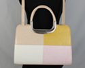 bracelet handle purse with clutch insert