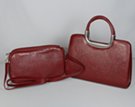 bracelet handle wine purse with clutch insert