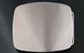 plain brushed chrome western belt buckle