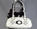 white teardrop baguette handbag, cats nose center ring with whiskers