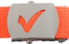 checkmark military buckle
