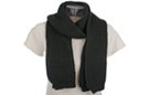 gray chunky knit scarf