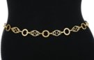 gold-tone chain belt, Mediterranean rings and spaceships