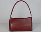 wine cord strap shoulder purse with flowing contour