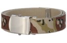 desert storm camouflage cotton military-style web belt