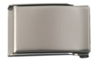nickel mist flip-top military buckle