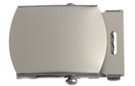 nickel matte military buckle