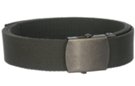 dusty olive cotton 1-1/4" military web belt