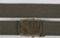 olive green web belt