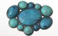 turquoise western buckle