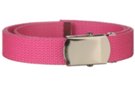 hot pink narrow military web belt