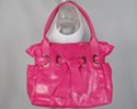 shiny shopper with necktie cinch