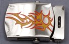 flash decal steel military-style buckle