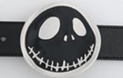 Jack from Nightmare before Christmas on a belt buckle