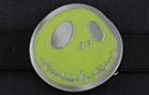 glow-in-the-dark Jack from Nightmare before Christmas on a belt buckle