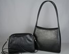 two-in-one: shoulder bag with mini hip purse