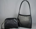 two-in-one: shoulder bag with mini hip purse