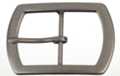 long pewter center bar belt buckle