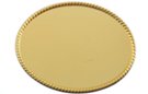 plain oval rope border gold buckle