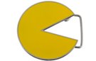 yellow wedge belt buckle