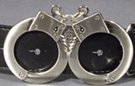 police handcuffs buckle