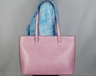pink double strap shoulder brief purse