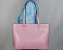 pink double strap shoulder brief purse
