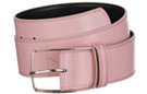 ulra-ide pink vinyl fashion belt