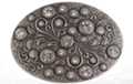 rhinestone and vine western belt buckle