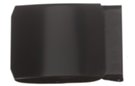 low gloss black military buckle for wide web belts